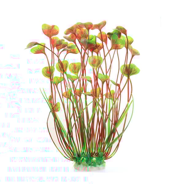 INF Kunstig vandplante CL44 (rød-grøn) - Realistisk akvariedekoration
