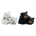 Miniatyrbillede 1 af 3: Skulptur DKD Home Decor Bjørn Harpiks (2 pcs) (2 pcs) (14 x 14 x 11 cm)