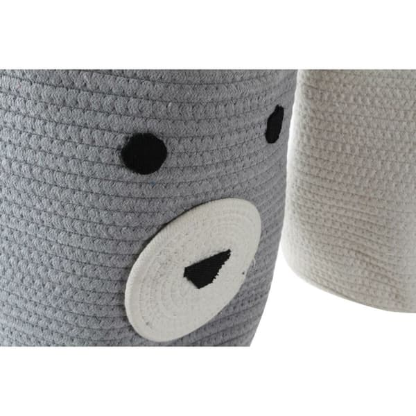 Kori DKD Home Decor Polyesteri Lasten Karhu (25 x 25 x 37 cm) (2 osaa)