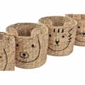 Miniatyrbilde 2 av 3: Kurv DKD Home Decor Tropisk dyr Siv (35 x 35 x 35 cm) (4 enheter)