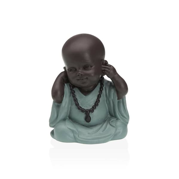Prydnadsfigur Versa Harts Buddha 6,5 x 10 x 8,5 cm