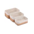 Miniatyrbild 3 av 3: Korgset Confortime Naturell Bambu (3 Delar) (6 antal)