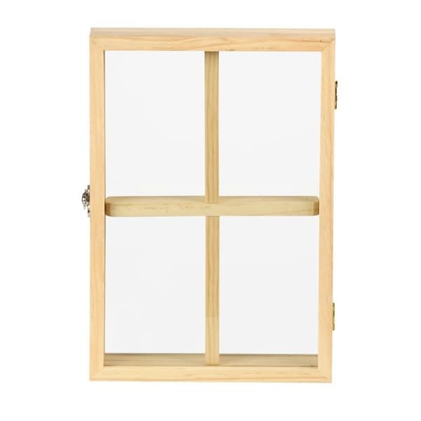 Dubbelansidig ram - Furu - L 6,7 x l 22 x H 30 cm - Beige
