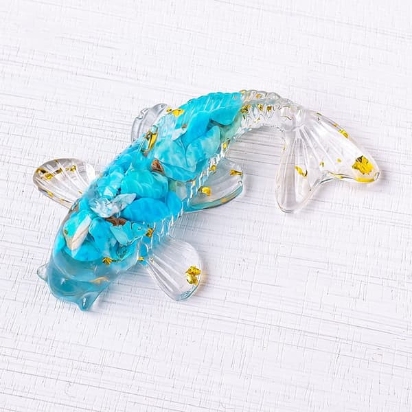 INF Krystalfisk Figur Ornament