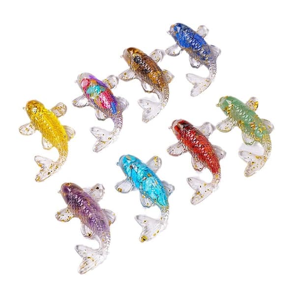INF Krystalfisk Figur Ornament
