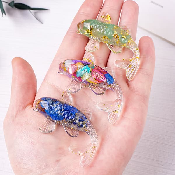 INF Krystalfisk Figur Ornament