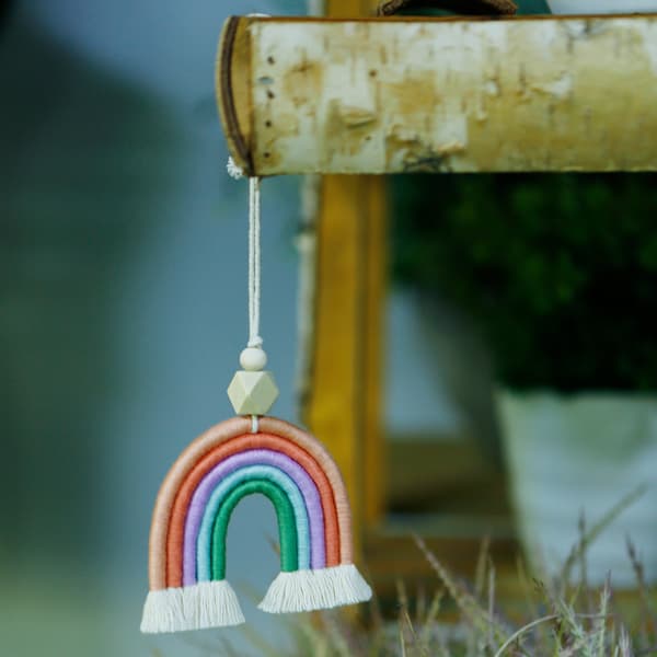 INF Boho Regnbue Bil Charm