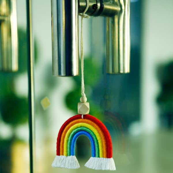INF Boho Regnbue Bil Charm