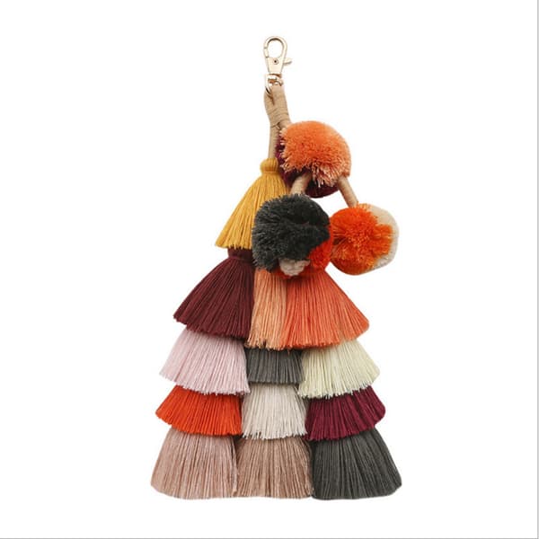 INF Bohemian Tassel Nøglering