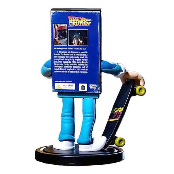 Power Idolz trådlös telefonladdare - Tillbaka till framtiden - Marty McFly - 10w snabbladdning