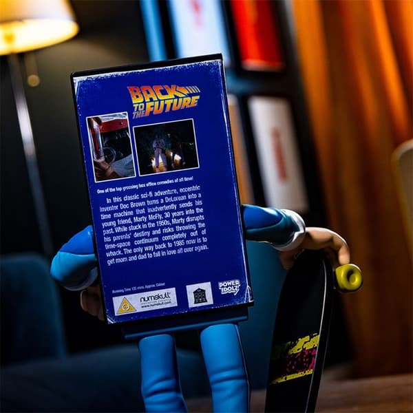 Power Idolz trådlös telefonladdare - Tillbaka till framtiden - Marty McFly - 10w snabbladdning