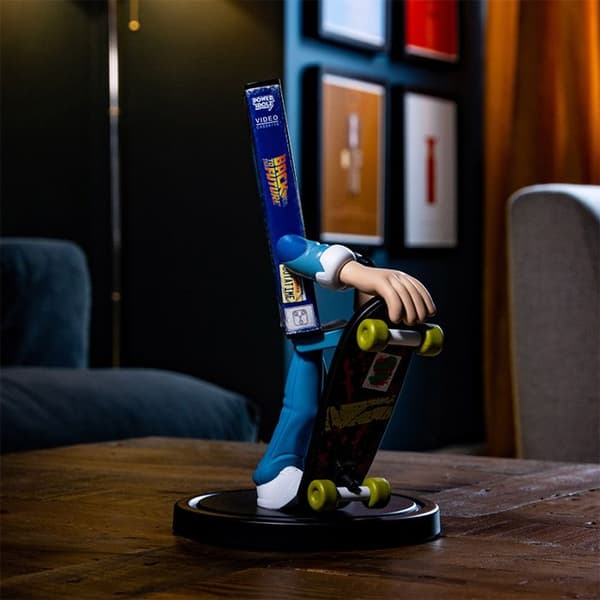 Power Idolz trådlös telefonladdare - Tillbaka till framtiden - Marty McFly - 10w snabbladdning