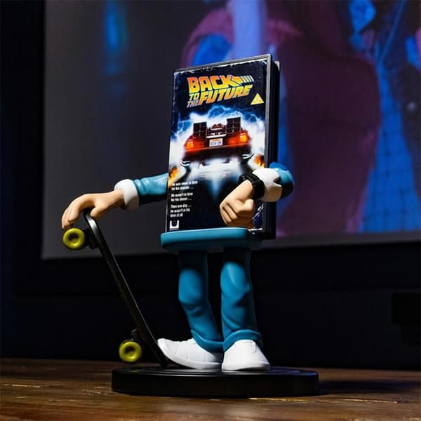 Power Idolz trådlös telefonladdare - Tillbaka till framtiden - Marty McFly - 10w snabbladdning
