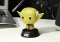 Miniatyrbild 3 av 6: Lampa - Star Wars - Yoda - Grön - PVC - 80 x 90 x 120 mm