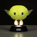 Miniatyrbild 5 av 6: Lampa - Star Wars - Yoda - Grön - PVC - 80 x 90 x 120 mm