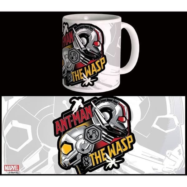 Mugg - SEMIC - Ant-Man &amp; the Wasp - Emblem Modell - Porslin - Interiör - Blandat