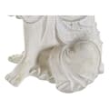 Miniatyrbild 3 av 5: Prydnadsfigur DKD Home Decor Grå Buddha Harts (17 x 17 x 26 cm)