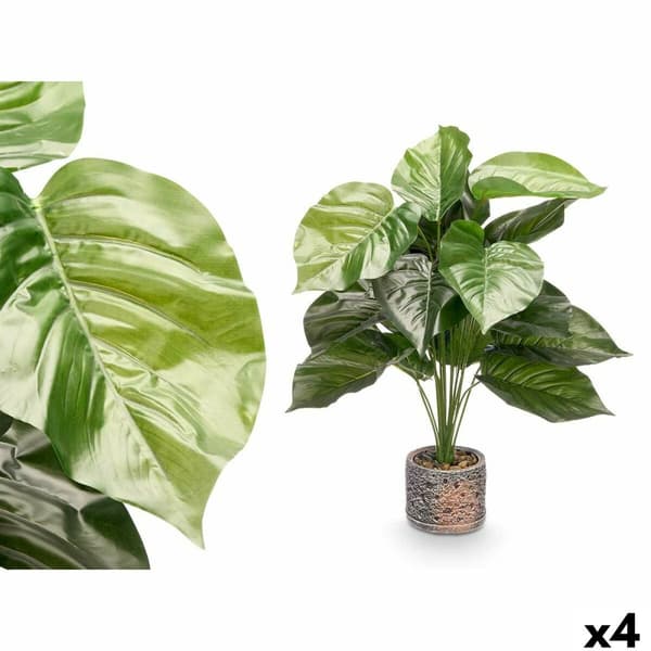 Dekorativ plante Ibergarden 12 Plastik Magnesium 42 x 42 x 78 cm (4 enheder)