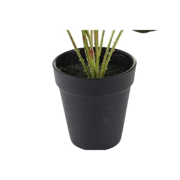 Dekorativ Plante DKD Home Decor Rosa Grønn PE (10 x 10 x 27 cm)
