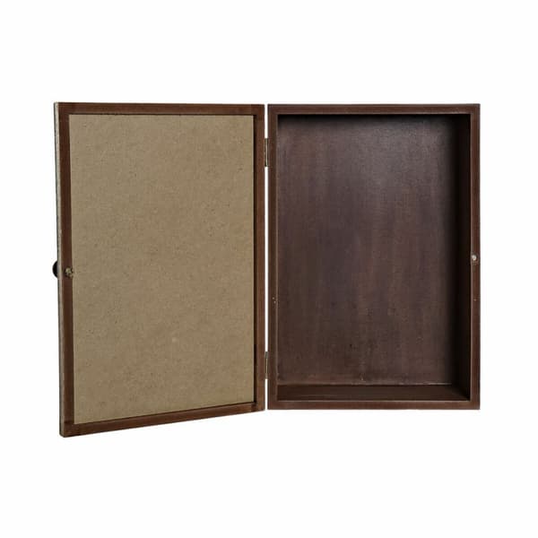 Koristerasia DKD Home Decor Moderni Puu MDF (18 x 7 x 26 cm)
