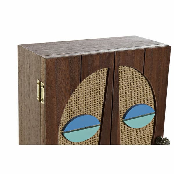 Koristerasia DKD Home Decor Moderni Puu MDF (18 x 7 x 26 cm)