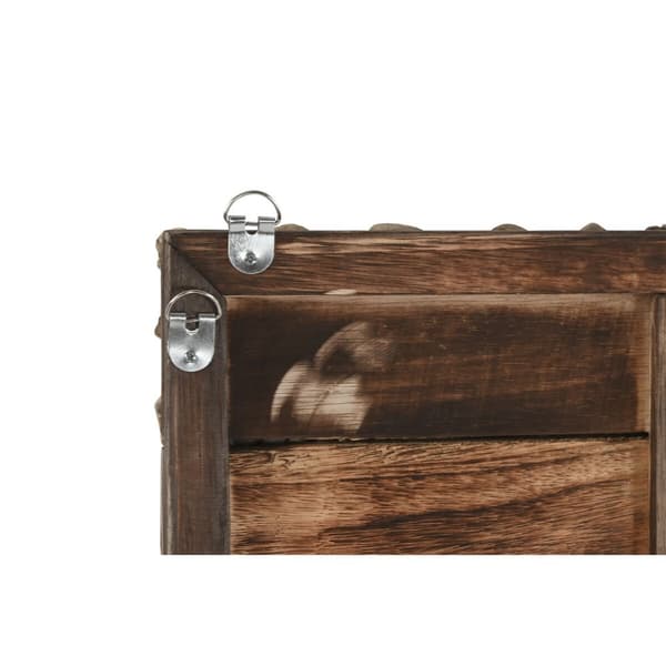 Veggpryd Home ESPRIT Naturell Middelhavet 120 x 10 x 60 cm