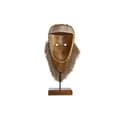 Miniatyrbild 4 av 4: dekorativ figur av naturfibermask (30 x 10,5 x 53 cm) - Färg: NATURAL