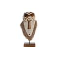 Miniatyrbild 1 av 4: dekorativ figur av naturfibermask (30 x 10,5 x 53 cm) - Färg: NATURAL