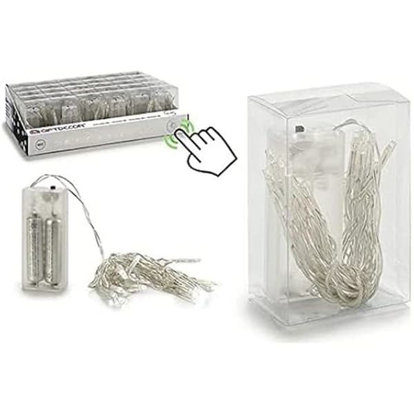 Presentdekor LED-ljus - Olika material - Flerfärgad