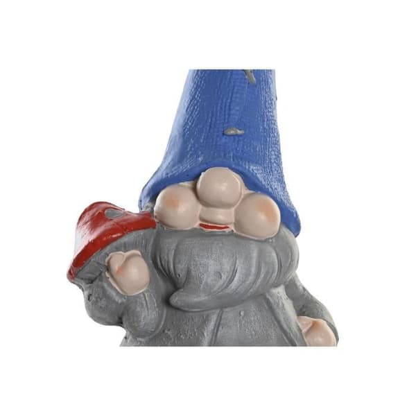 dekorativ figurgnome aluminium 20 x 20 x 50 cm magnesium (2 enheter)