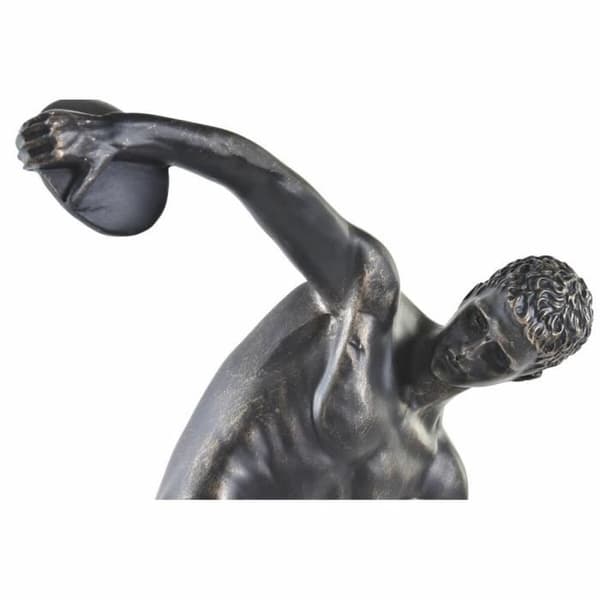 dekorativ figur discobolus kopparharts (19 x 17 x 34 cm)