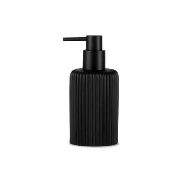 GENERIC - Mattsvart Resin Dispenser Ø7x16cm Andrea House
