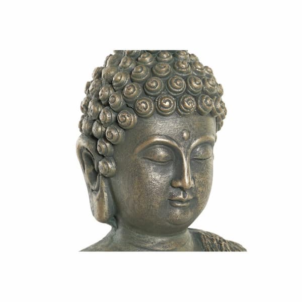 Prydnadsfigur DKD Home Decor Glasfiber Buddha (28 x 19 x 41 cm)