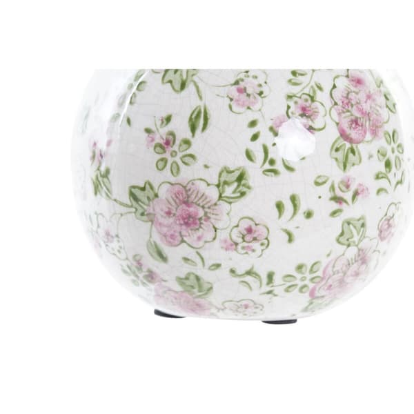 Dekorativ glaskugle DKD Home Decor Cvetlice Stentøj (12 x 12 x 12 cm)
