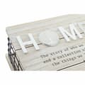 Miniatyrbilde 2 av 3: Dekorasjonsboks DKD Home Decor Svart Naturell Metall Tre MDF
