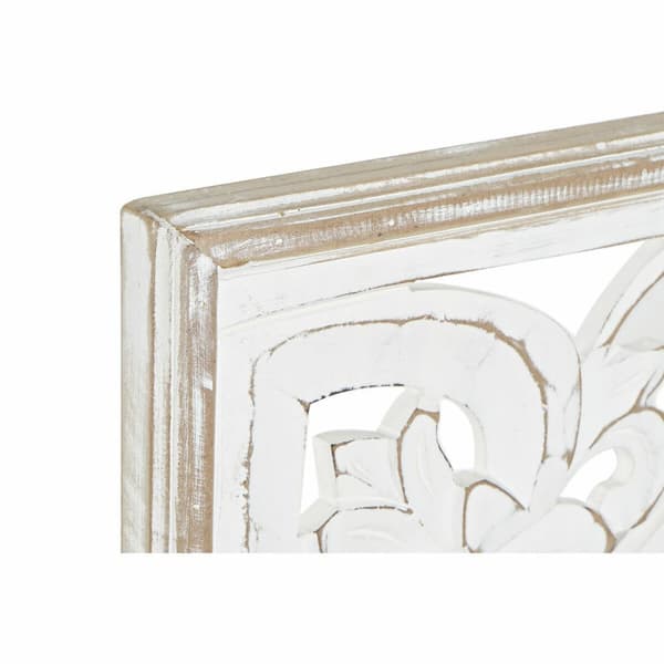 Vægdekoration DKD Home Decor Mandala Træ MDF (120.5 x 2 x 121.5 cm)