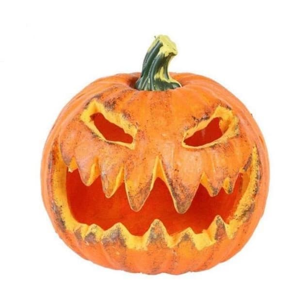 Dekorativ figur (21 x 17 cm) Orange pumpa - - - BigBuy Carnival