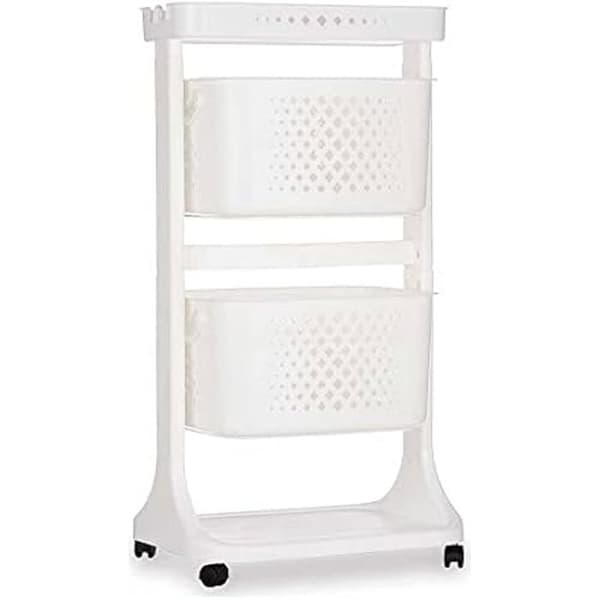 Korg - Kinvara - Flerfärgad - Mått 42x33x83,5 cm - Inredningsförvaring - Blandat