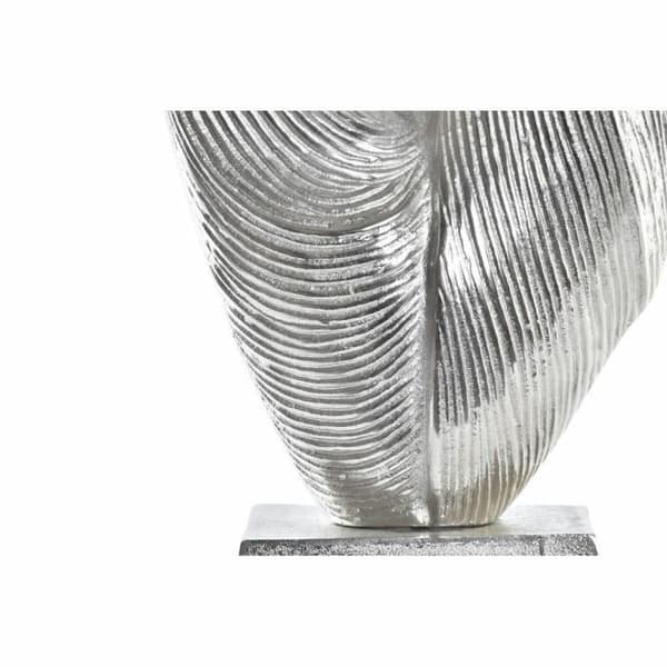 dekorativ statyett 20 x 9 x 44 cm modern silverabstrakt