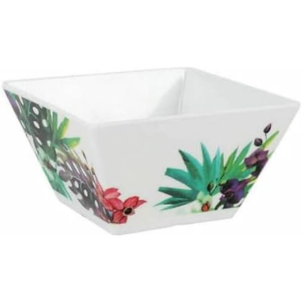 Skål - LA MEDITERRÁNEA - Tropic - Flerfärgad - 13 x 13 x 7 cm - 24 enheter