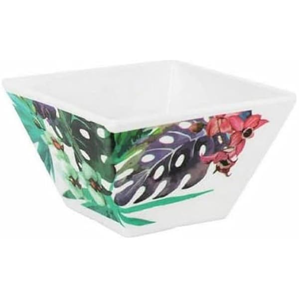 Skål - LA MEDITERRÁNEA - Tropic - Flerfärgad - 10 x 10 x 6 cm - Porslin/Keramik/Stengods
