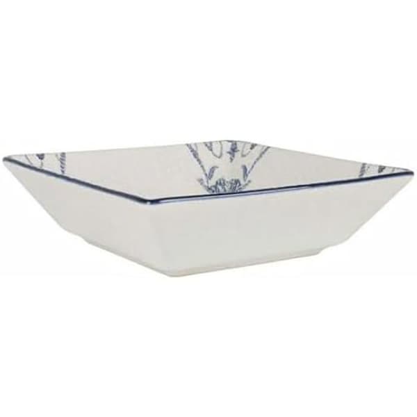 Skål - LA MEDITERRÁNEA - Rosetta - Porslin - 18 x 18 x 5 cm - Flerfärgad - 24 enheter