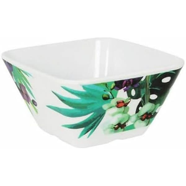 Skål - LA MEDITERRÁNEA - Tropic - Flerfärgad - 10 x 10 x 5 cm - Porslin/Keramik/Stengods