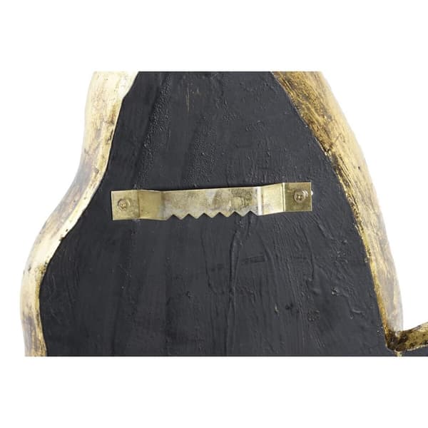 Väggdekoration DKD Home Decor Speglar Gyllene Harts Fjäril (36 x 4 x 30,5 cm)