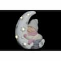 Miniatyrbilde 2 av 3: Dekorativ Figur DKD Home Decor Hvit Rosa Måne 31 x 20 x 43 cm (2 enheter)
