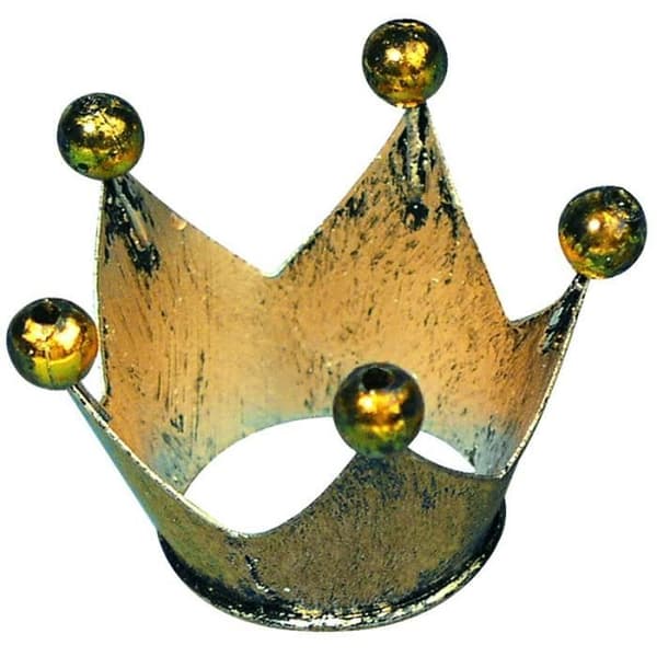 Mini metallkrona 3 cm