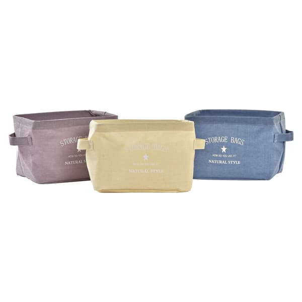 Korg DKD Home Decor Kanvas Modern (20 x 16 x 15 cm) (3 antal)