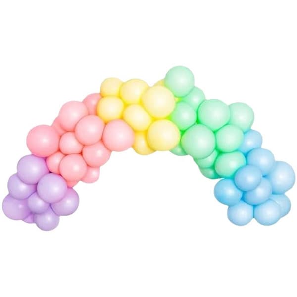 Dekorativa ballonger Oh Yeah! Multicolour 30 cm 2,5 m (40 antal)