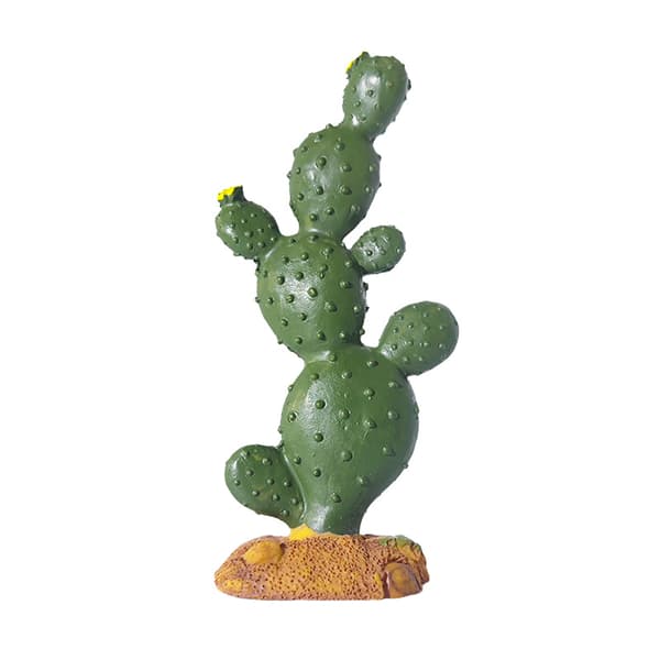 INF 4 stk. akvariedekoration, harpiks ørkenudsigt ornament