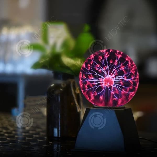 INN® Ion Ball Magisk Plasma Kreativitet Ljusande boll Induktion Statisk elektricitet Födelsedagsleksak Röststyrning Girl Study